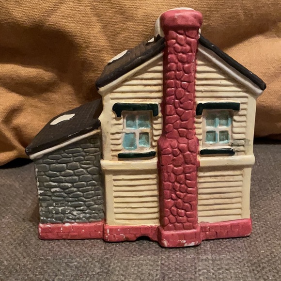 Christmas Village Ceramic Hardware Store, lighted option - Picture 9 of 12